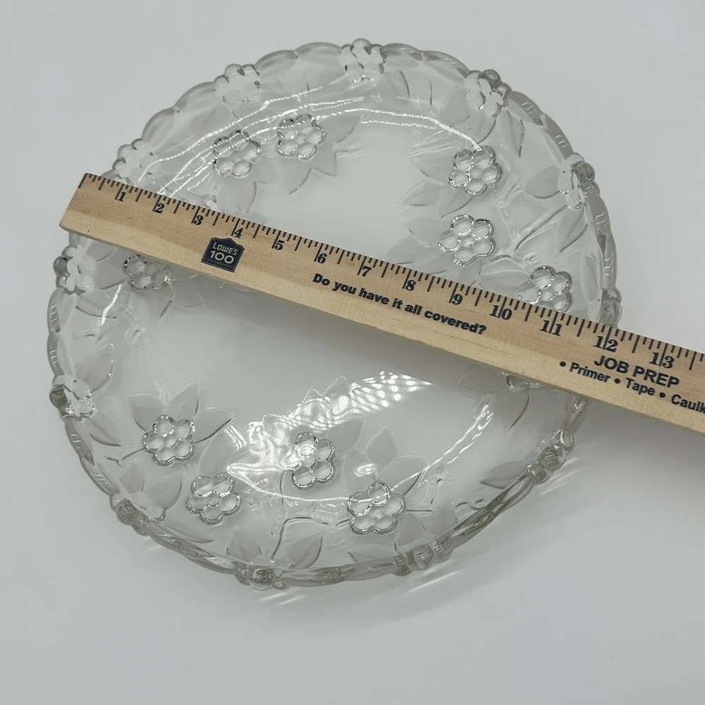 Mikasa Garden‎ Club Glass Platter 12